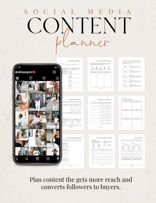 Social Media Content Planner