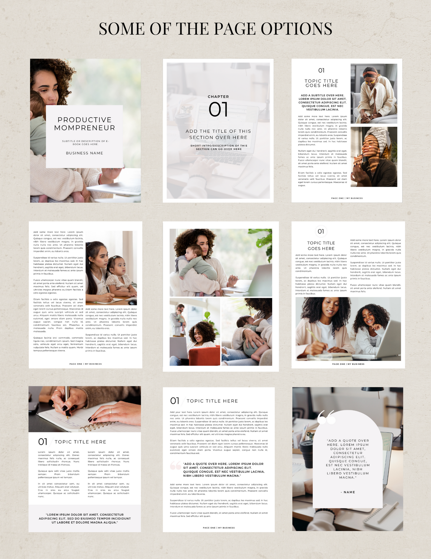 eBook Canva Template | Tiffany