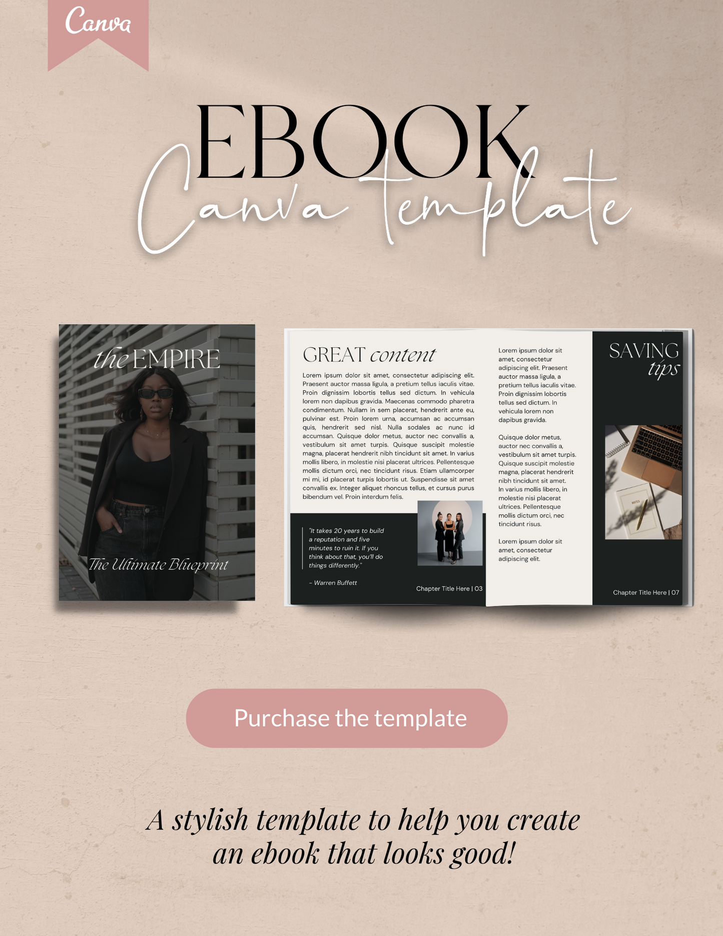 eBook Canva Template | Sasha